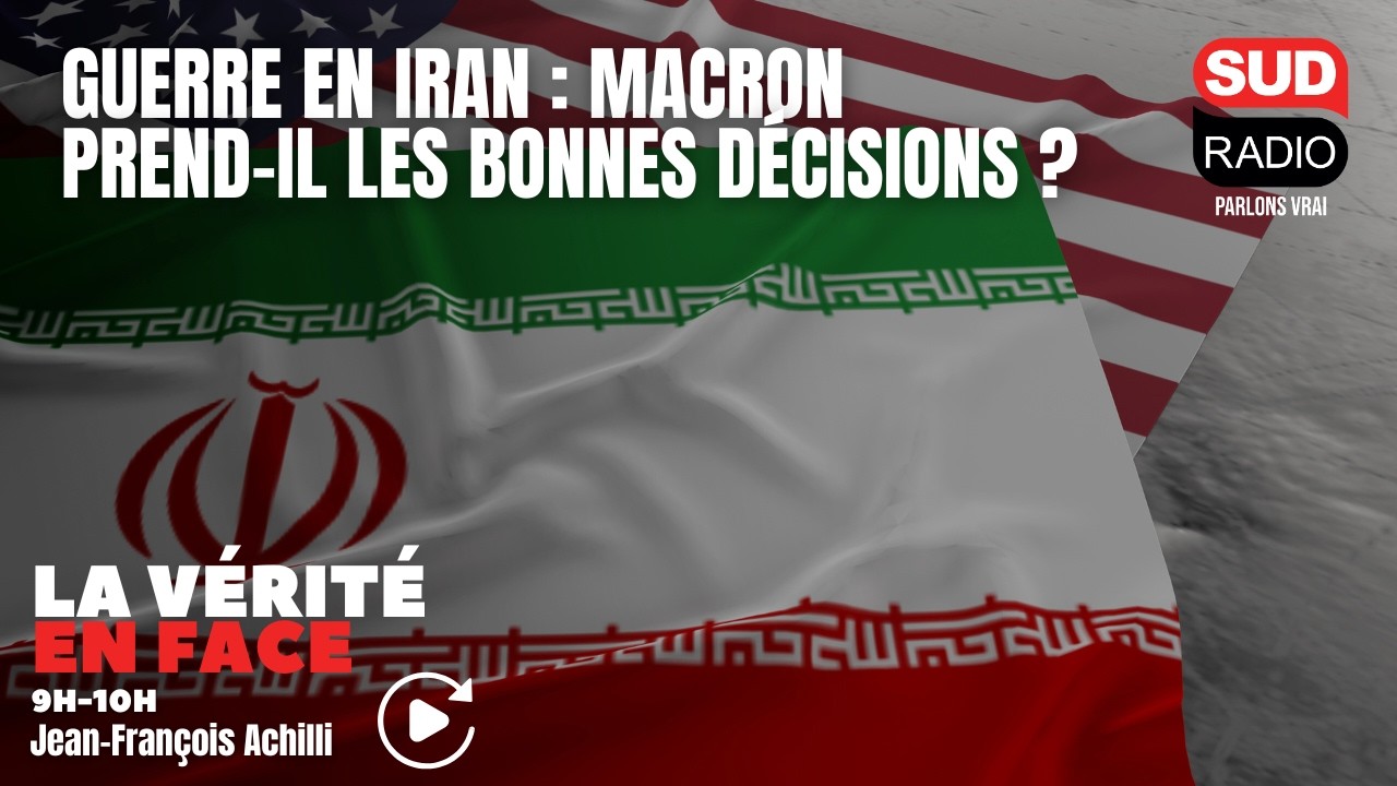 Guerre en Iran : Macron prend-il les bonnes décisions ? Débat Hadrien Clouet x Constance Le Grip