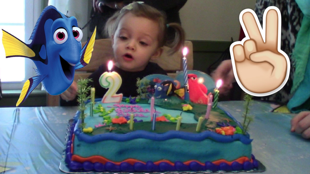 FINDING DORY THEMED BIRTHDAY PARTY!!!- Toddler turns two!