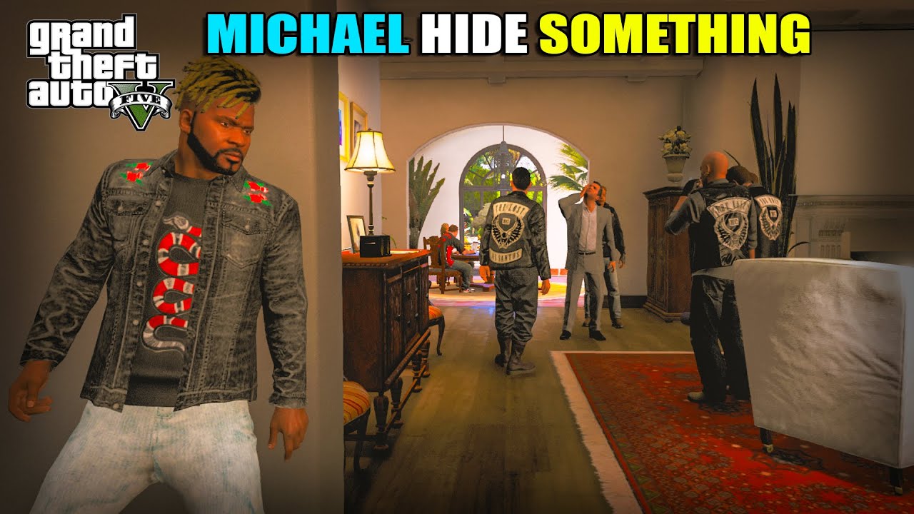 MICHAEL TRY TO HIDE SOMETHING FROM US  | GTA 5 | AR7 YT