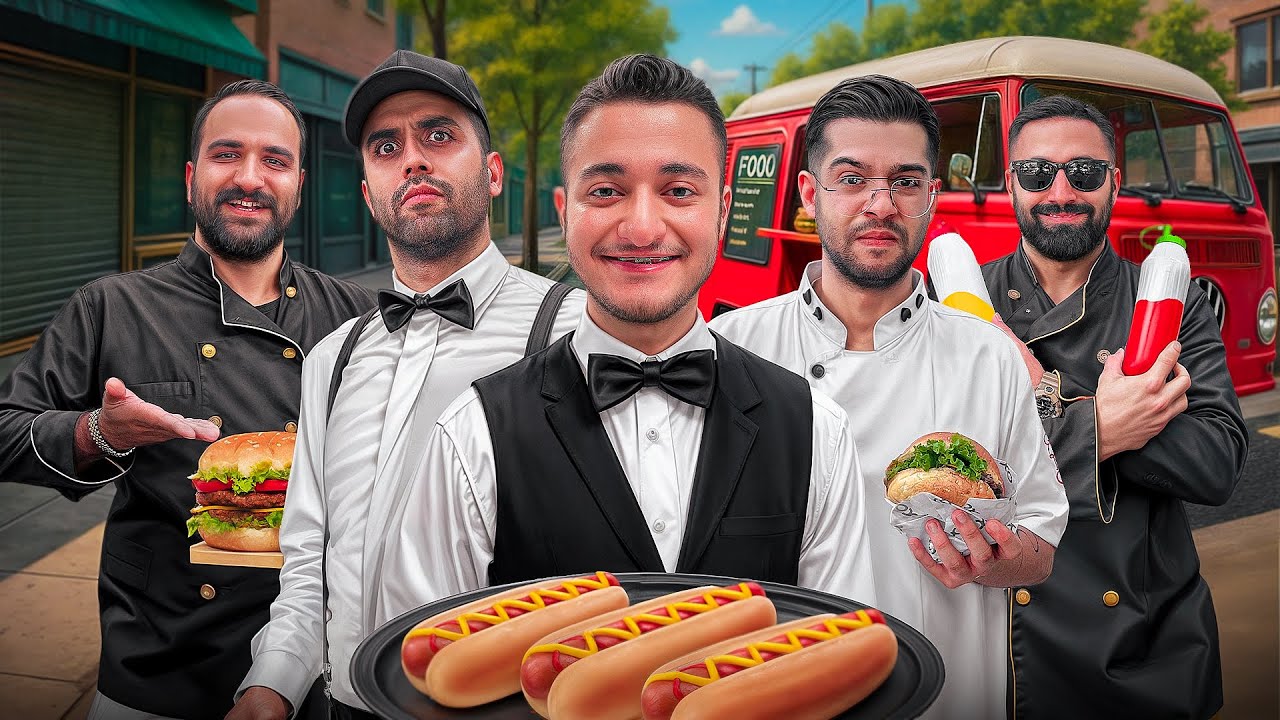 یوتیوبرا اگه فودتراک میزدن 🚐😂
