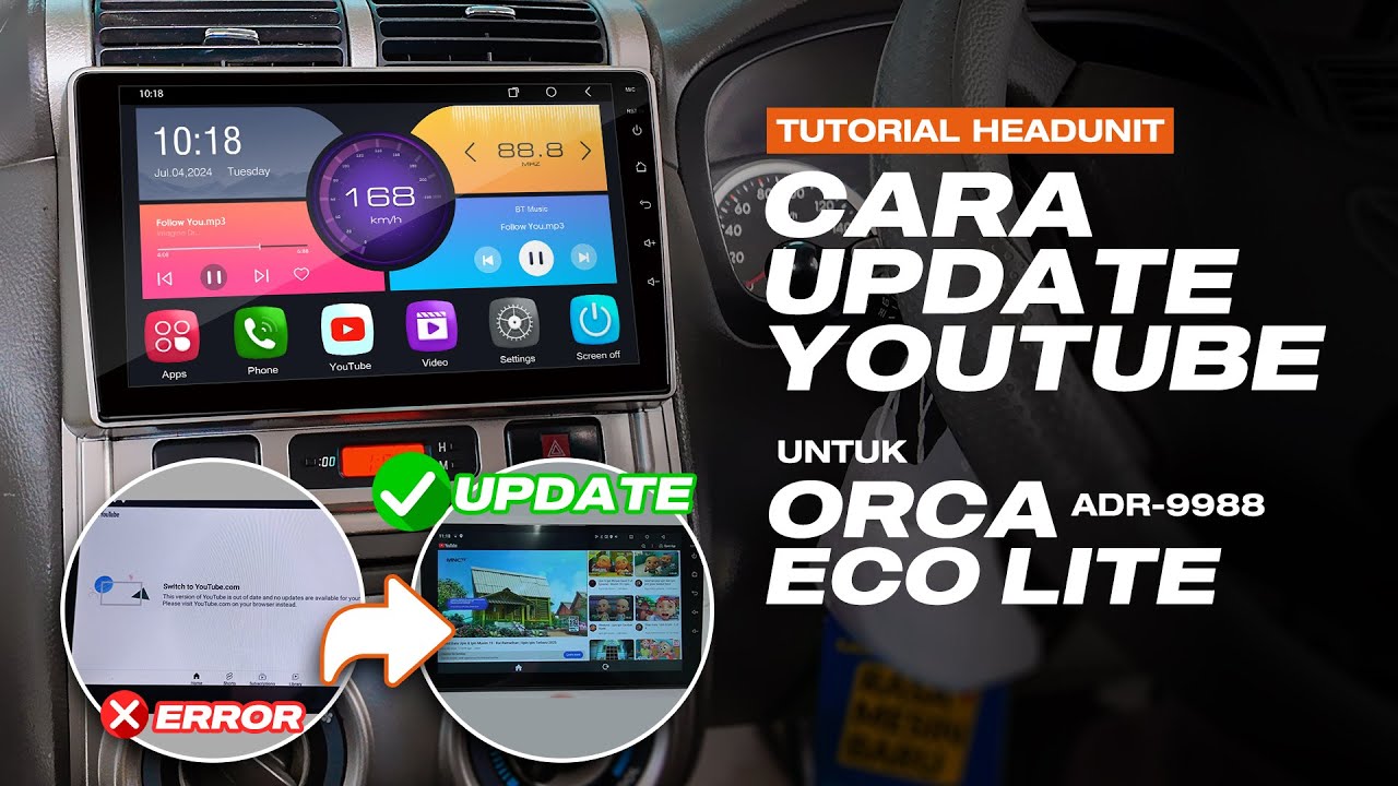 [UPDATE] SOLUSI YOUTUBE ERROR ORCA ECO LITE 04/25