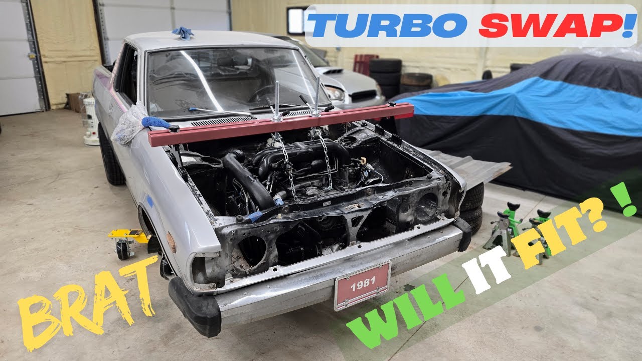 Subaru BRAT Build: Will The Engine Fit?