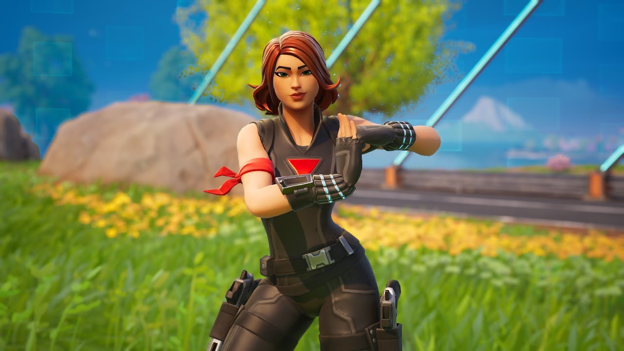 Black Widow Outfit | Fortnite CH6S4 Showcase Gameplay