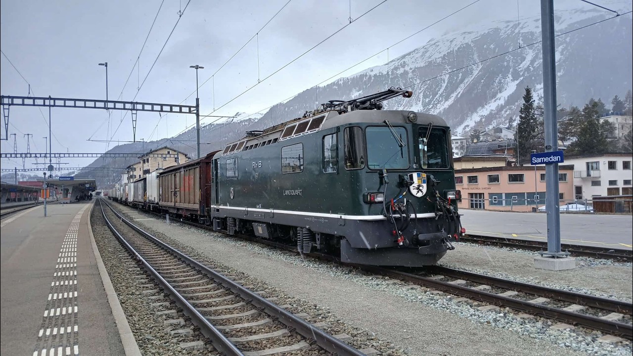 RhB in der Surselva, Albula, Engadin, Prättigau und Bündner Herrschaft