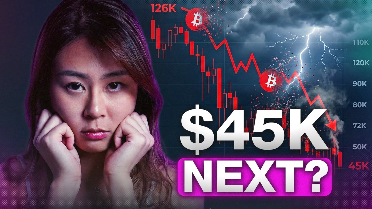 Bitcoin Crash Deepens as Miner Sells All BTC — Is $45K Next? | RoxomTV News