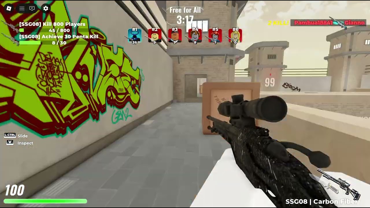 🔫 ONE SHOT. NO SCOPE. ROBLOX WAS NOT READY 😳
