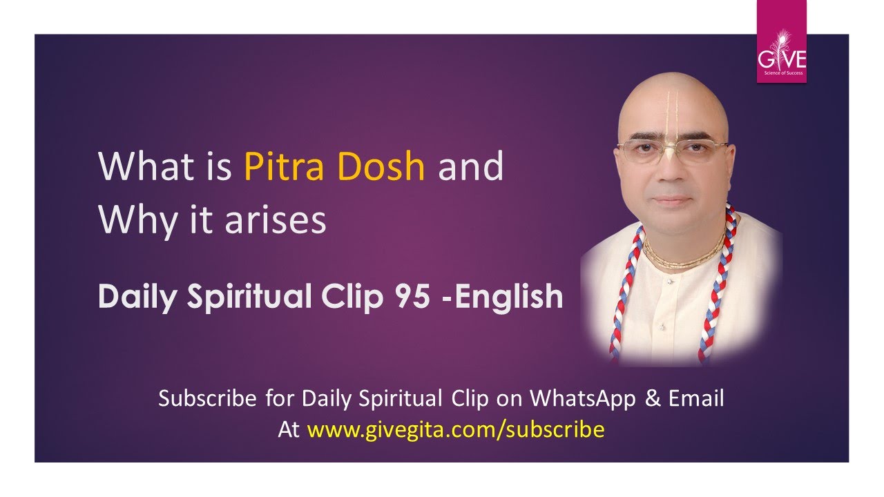 What is Pitra Dosh and Why it arises -DSC#095