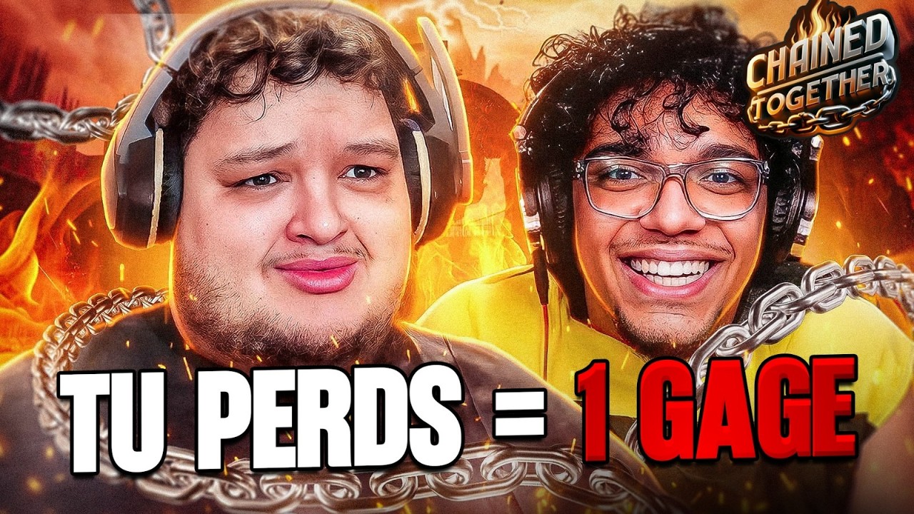 TU TOMBES = T'AS UN GAGE (Chained Together avec Grandingo & Amino)