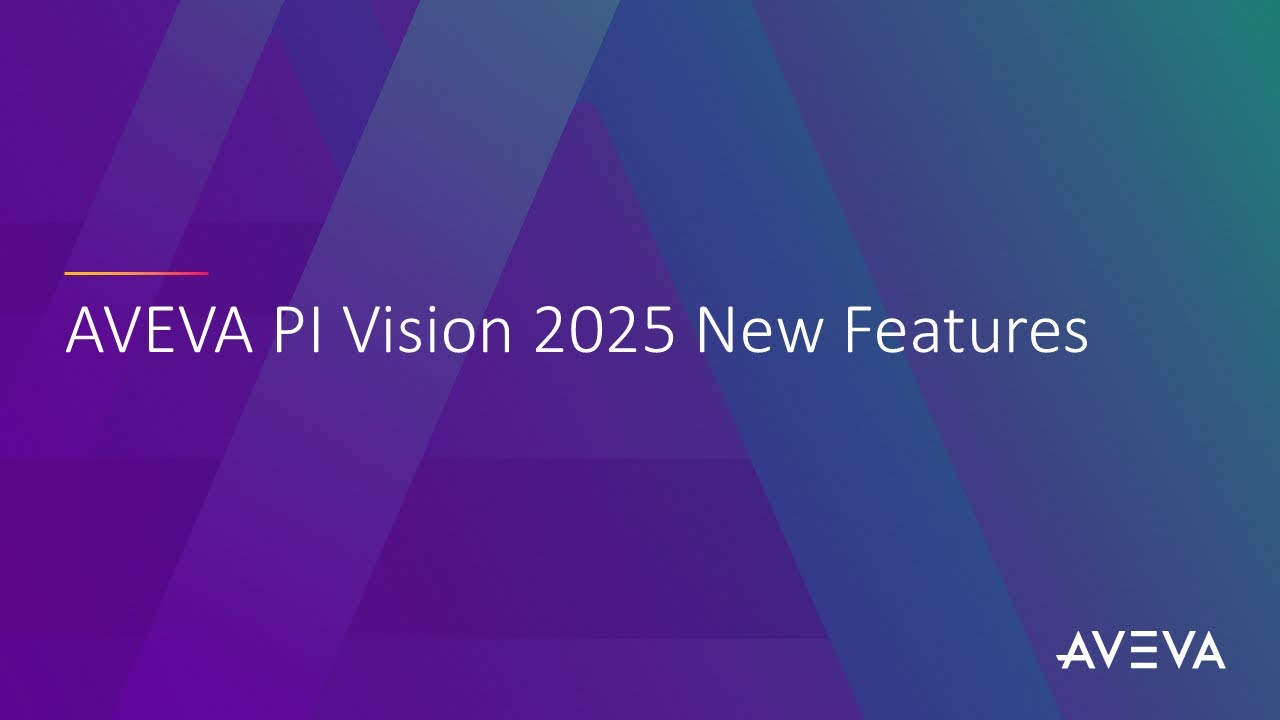 Новые возможности AVEVA PI Vision 2025