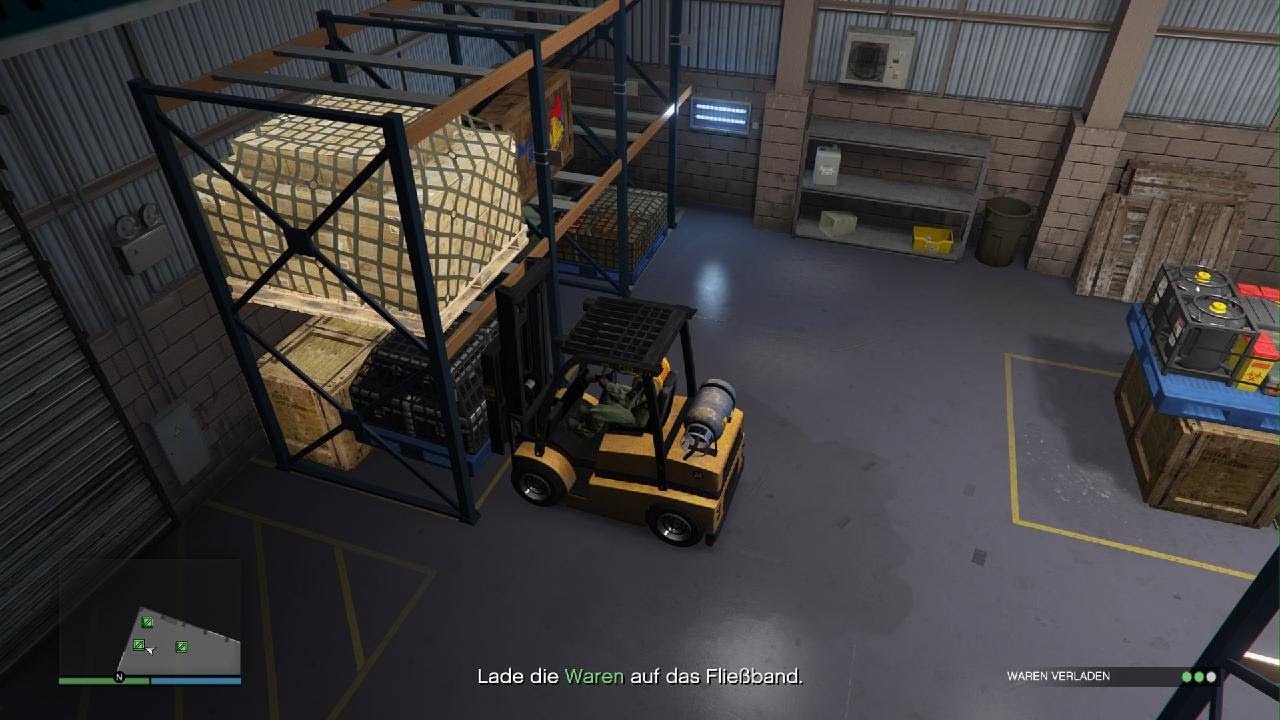 GTA Online: Der Lager & Logistik Job
