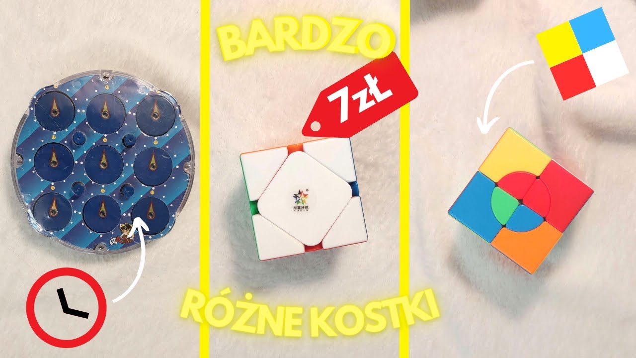 3 Bardzo Różne Kostki!