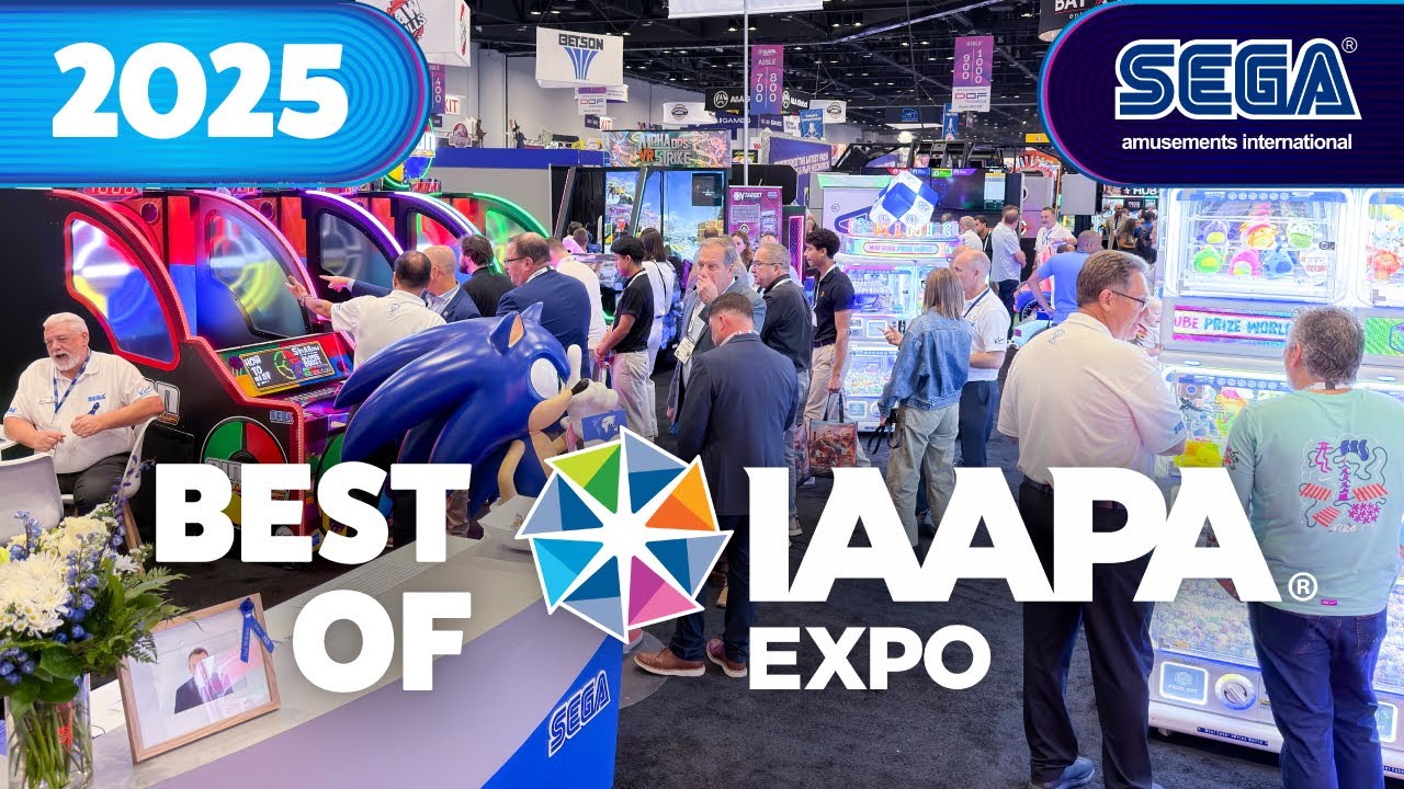 Sega Amusements: Best of IAAPA Expo 2025