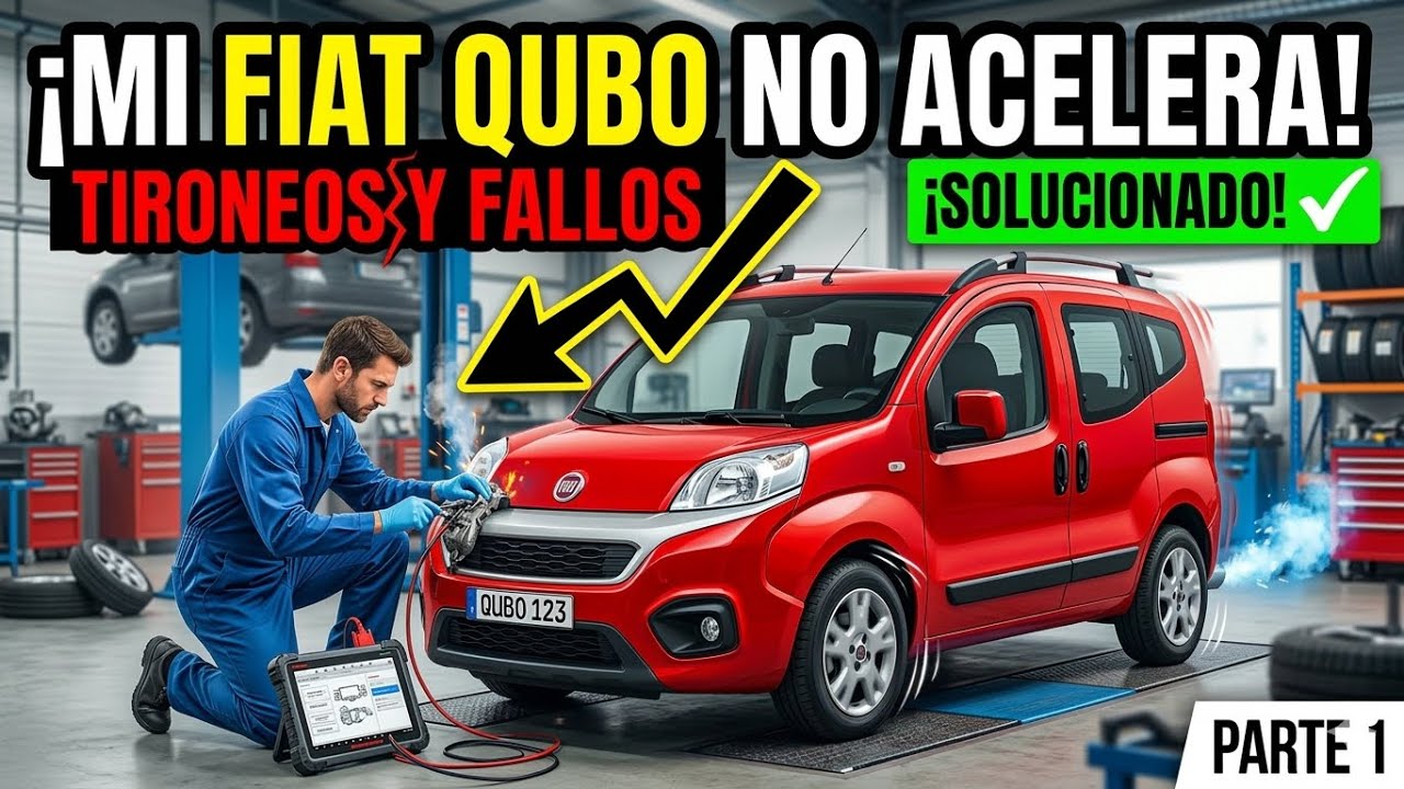 Fiat QUBO, Peugeot BIPPER. Falla cuerpo de aceleración y tironeos PARTE 1