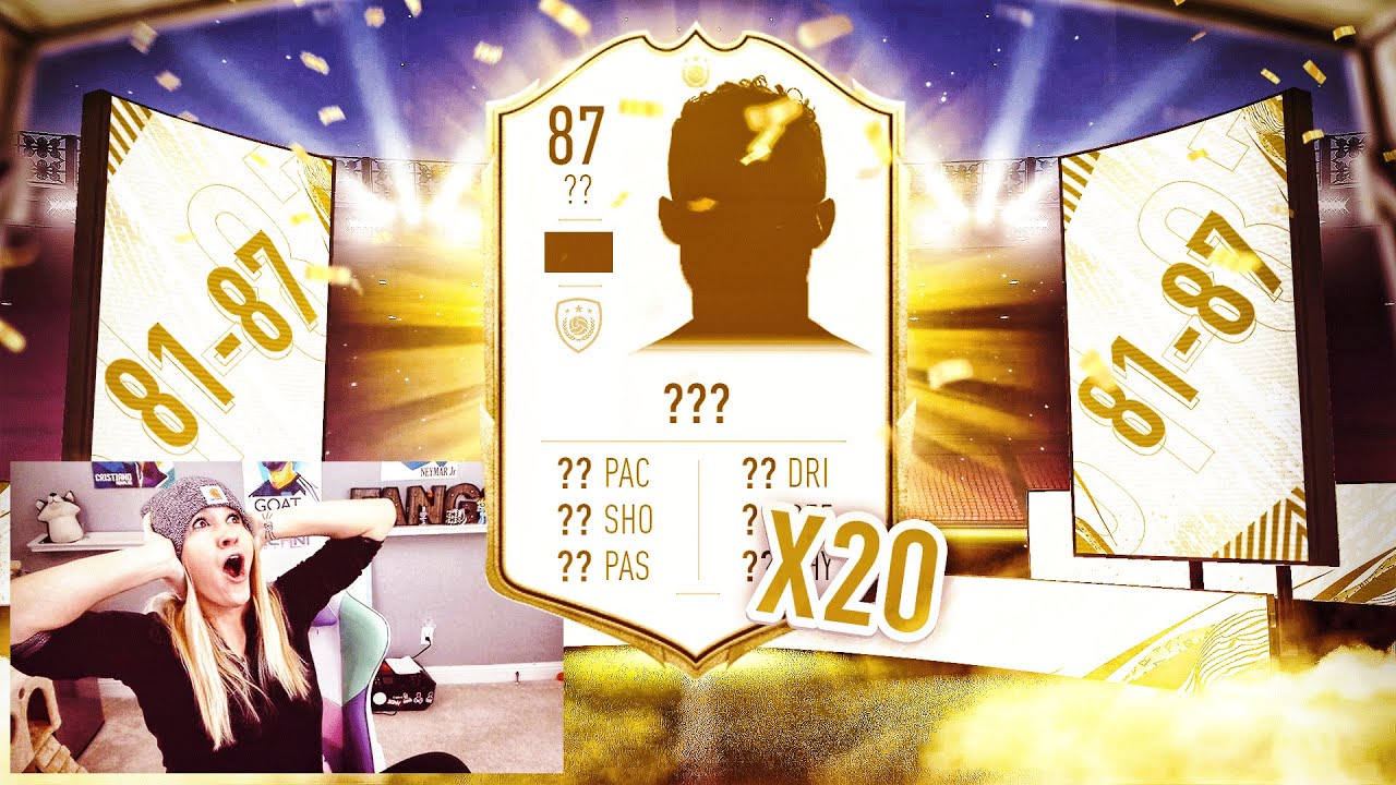 I OPENED 20 81-87 RATED PACKS AND GOT THIS!!! FIFA 20 CYBER MONDAY PACK OPENING!!