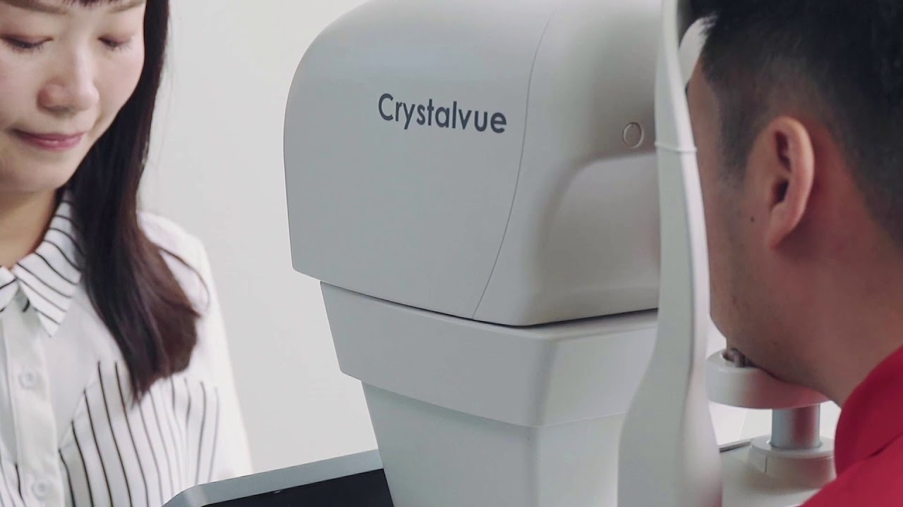 Crystalvue TonoVue-P NCT｜Automated Non-Contact Tonometer with Pachymetry CCT