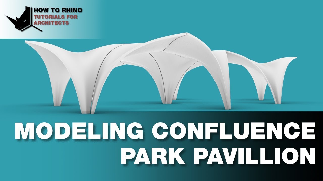 Павильон Rhino Architecture Modeling Confluence Park