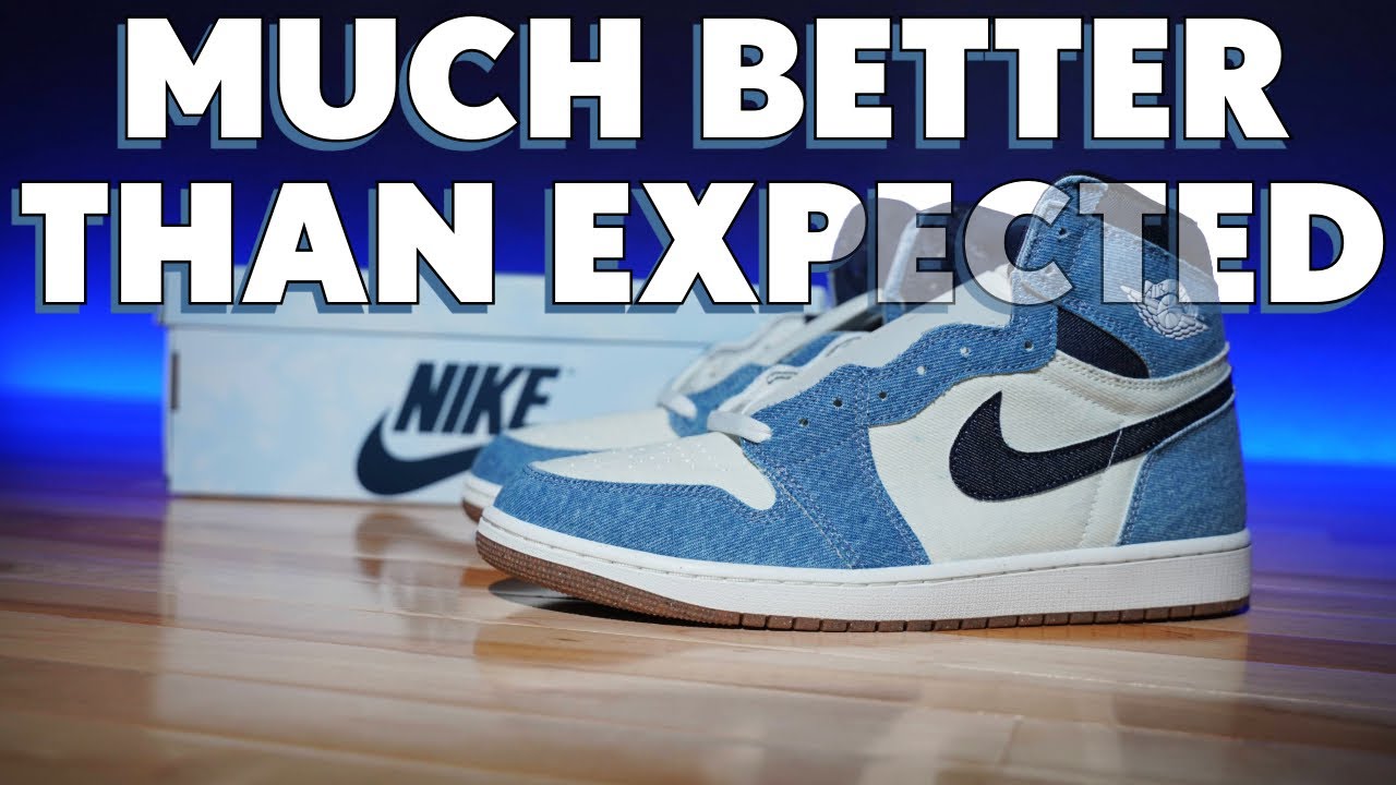 Air Jordan 1 High OG Denim: Much Better Than Expected