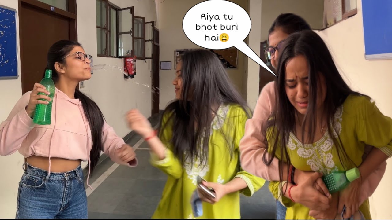 HOLI PRANK ON PREETI 😰 ll prank pda bhari 😱