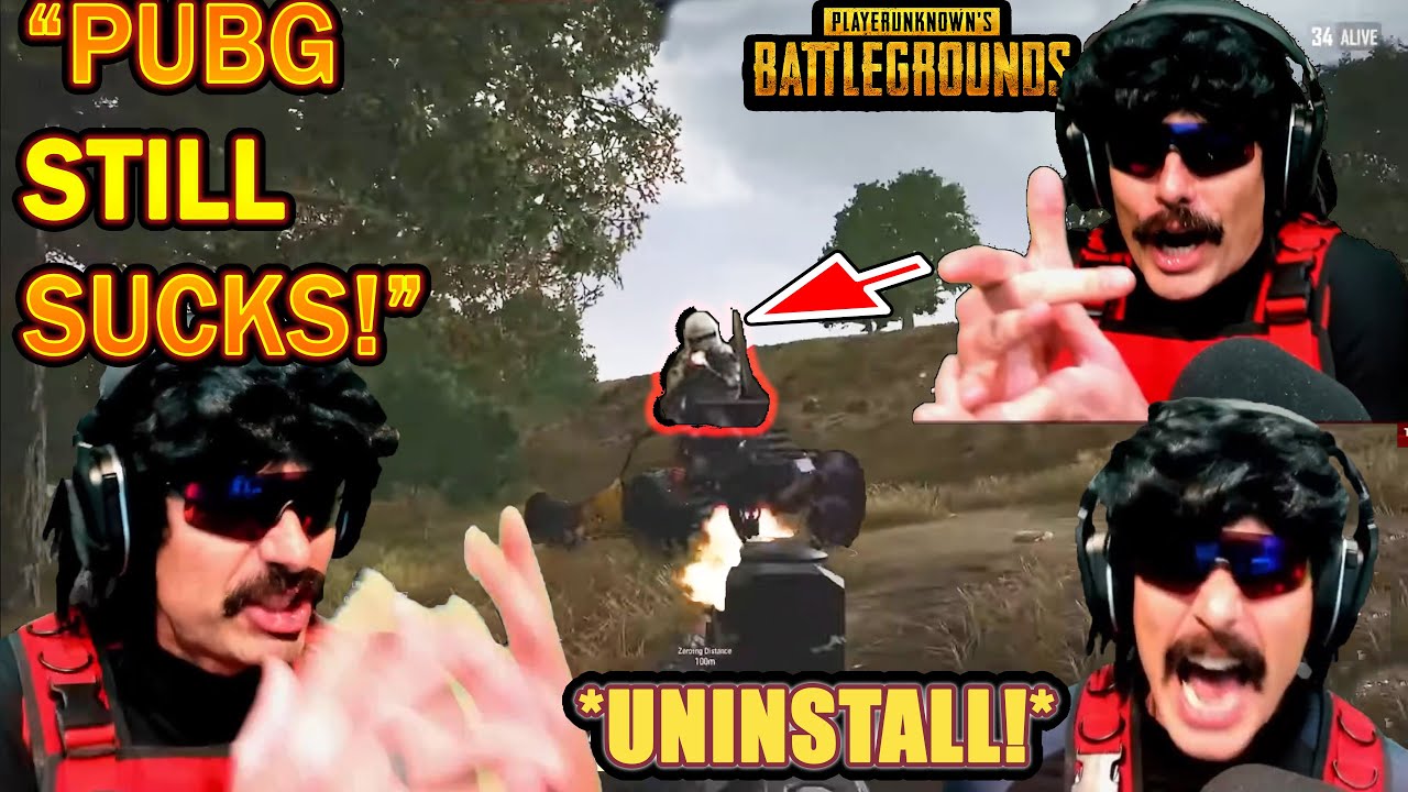 DrDisrespect RETURNS to PUBG But UNINSTALLS IT in RAGE! (Season 10) + on PUBG 2 (Developer ROAST!)