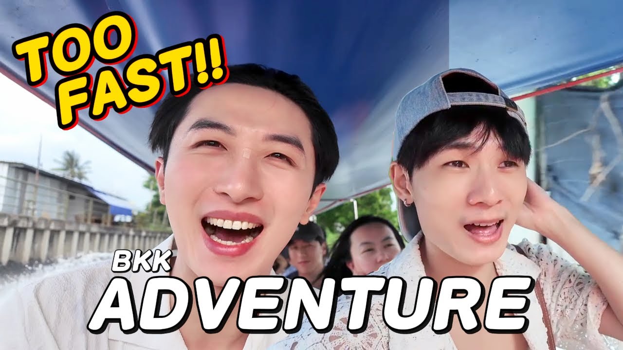 Впервые на лодке по плавучему рынку! 🛶 Нам было очень страшно! 😱 | CAIDIMOO