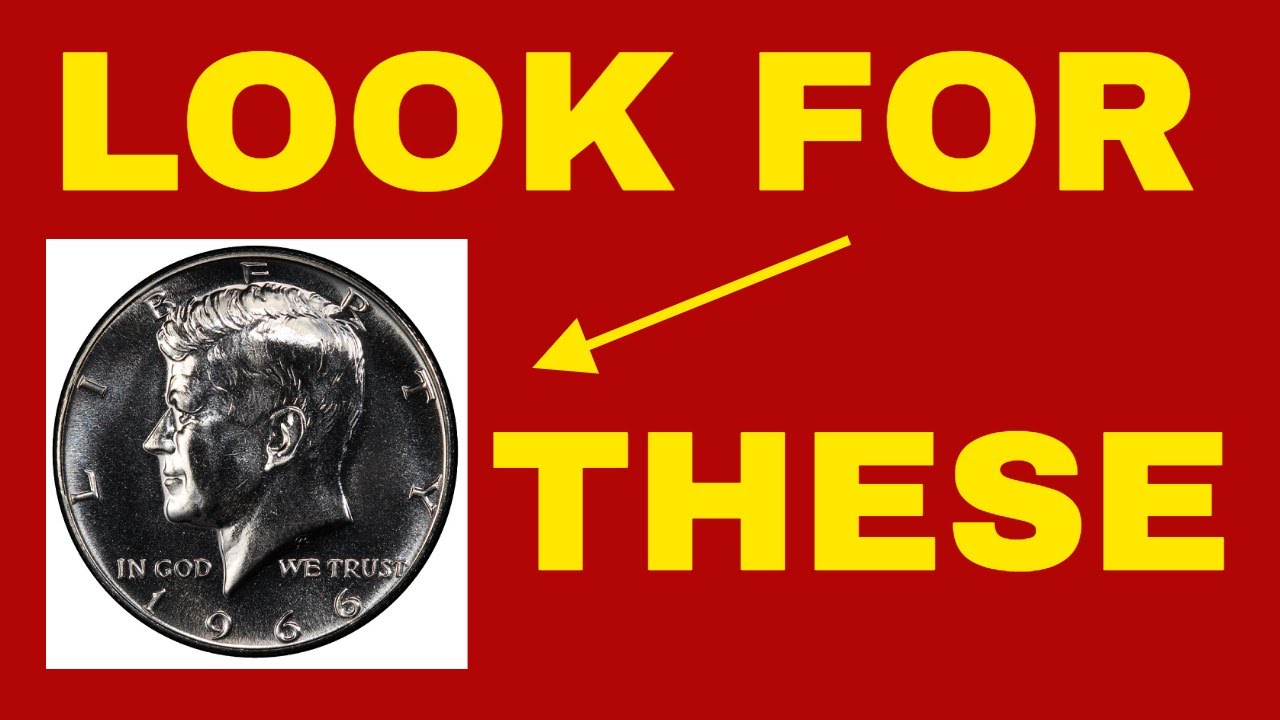 RARE 1966 KENNEDY HALF DOLLAR WORTH MONEY. VALUABLE KENNEDY HALF DOLLARS TO LOOK FOR!