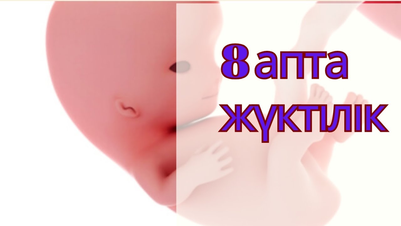 8 АПТАЛЫҚ ЖҮКТІЛІК:ҚАНДАЙ ӨЗГЕРІСТЕР БОЛАДЫ?!