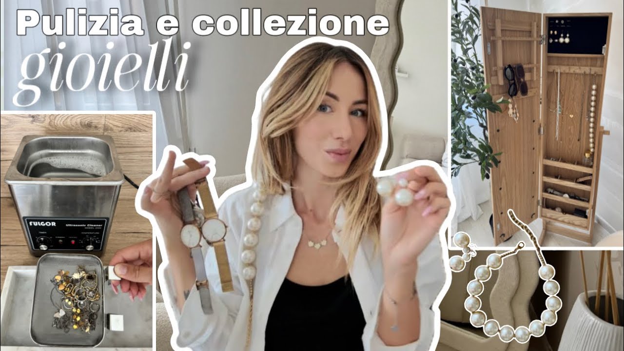 Pulizia PROFESSIONALE dei miei GIOIELLI (tutta la mia MINI collezione) ✨/ Natalia Liberati