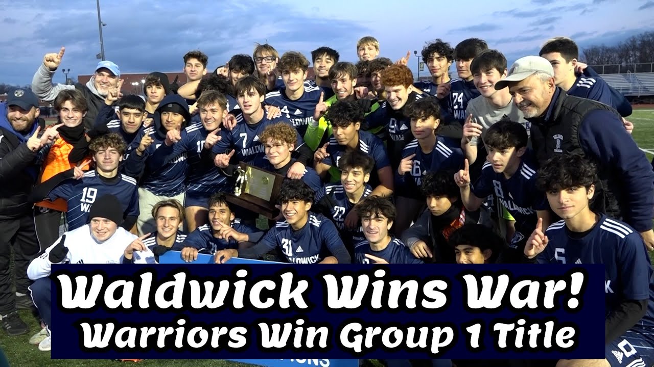 Waldwick 2 Haddon Township 1 | Group 1 State Championship | JJ Ruehlemann 2 Goals!