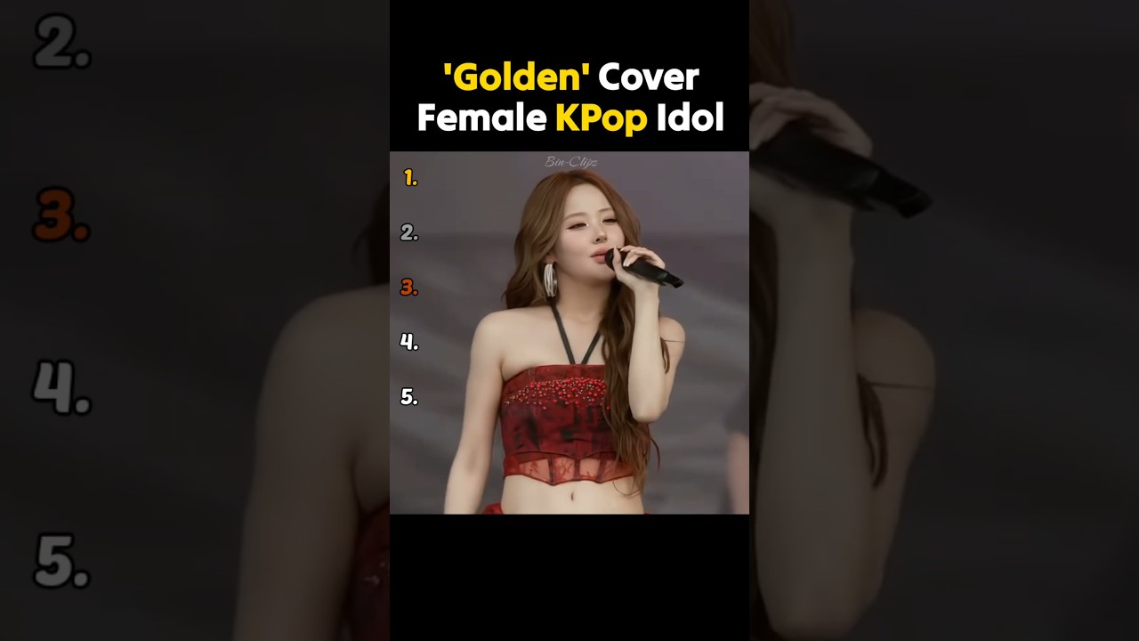 HUNTR/X - 'Golden' Cover by Female KPop Idol ✨ | #KpopDemonHunters #Huntrx #wgitachi