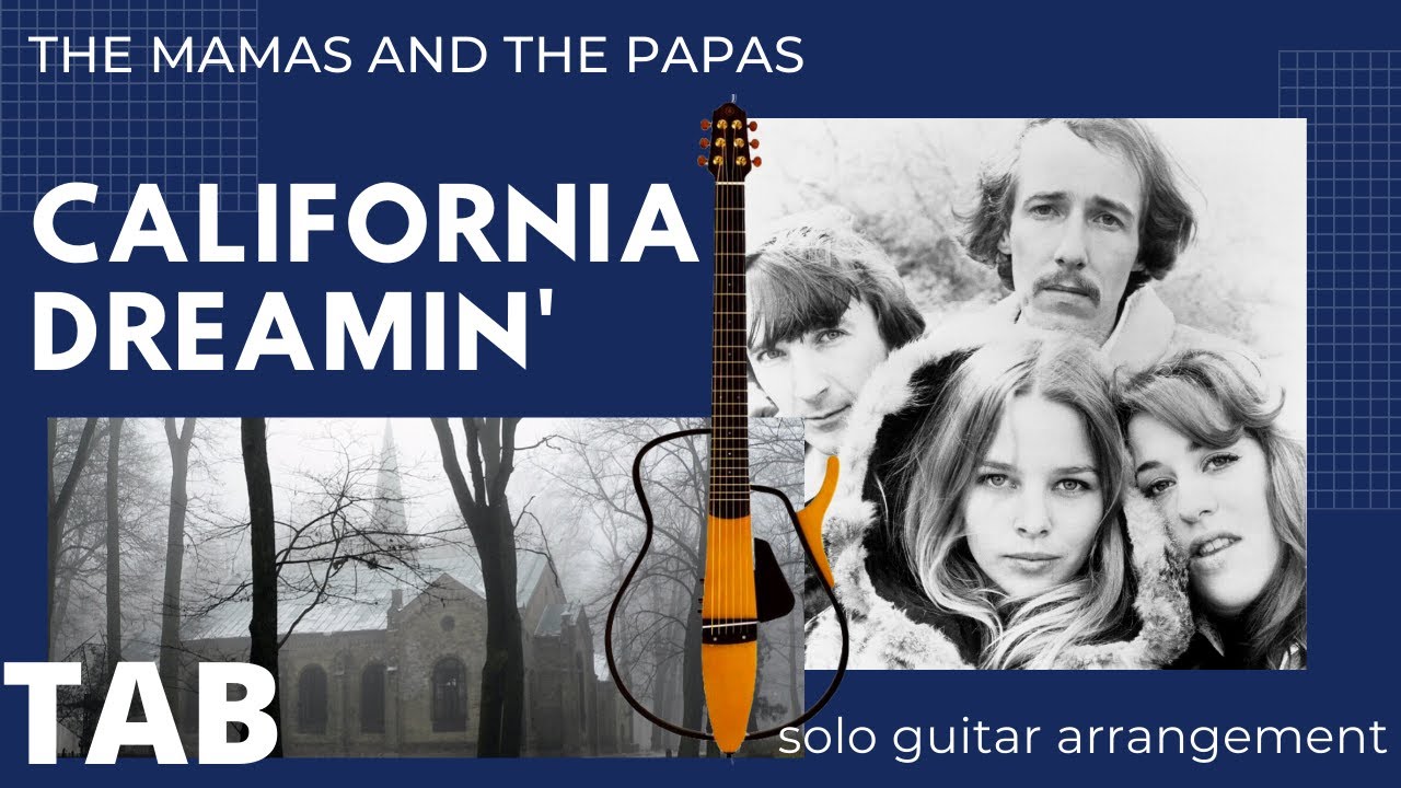 California dreamin'  - Natalia Kiselyova (solo guitar arrangement)