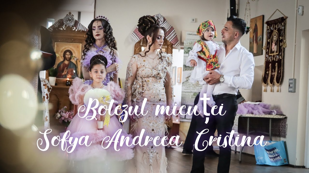 Botezul micuței Sofya Andreea Cristina