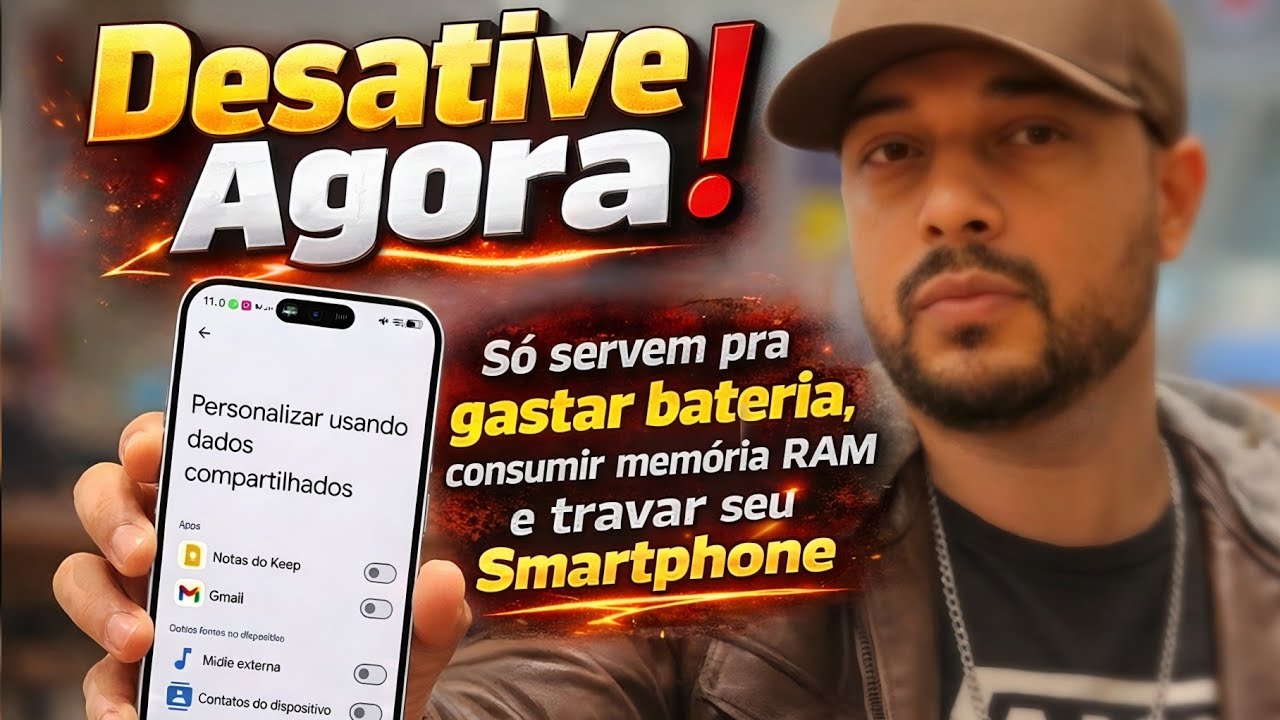 Desative Agora Esses Serviços Inúteis da Google - Eles Drenam Bateria e Consomem Memória Ram 