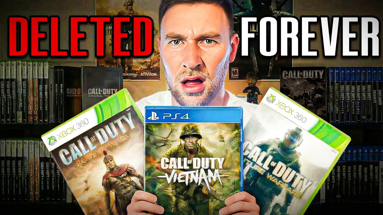 Playing Call of Duty Games That Were DELETED Forever