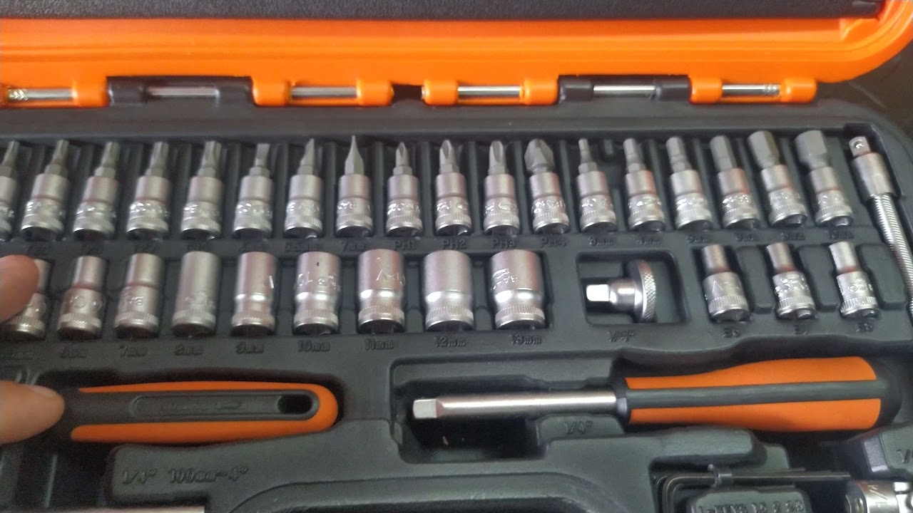 Review Juego dados S460 BAHCO