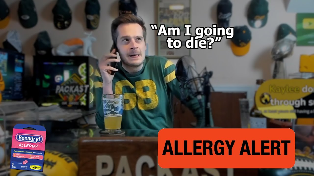Having An Allergic Reaction On Stream