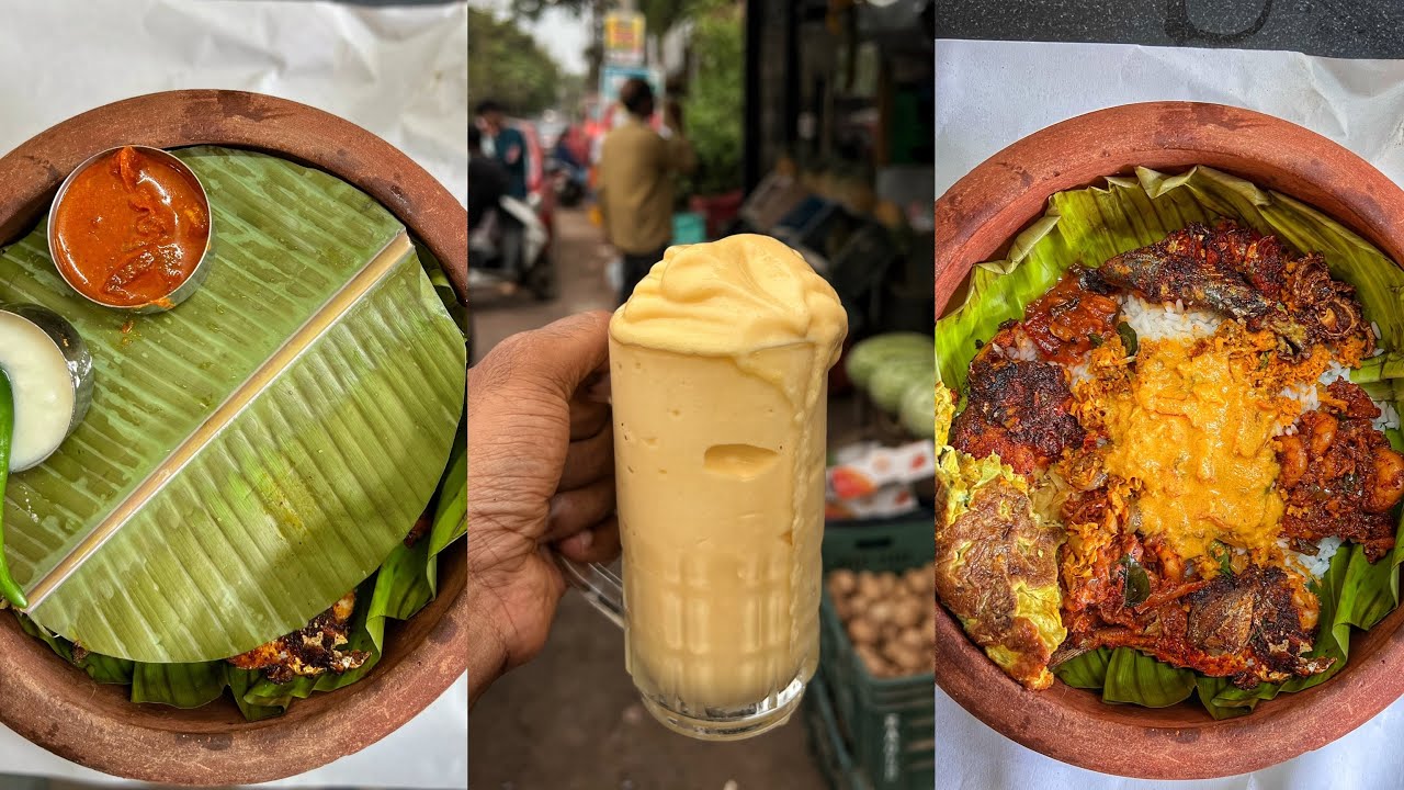 💢ഇതാണോ നമ്മുടെ നാട്ടിലെ ഏറ്റവും നല്ല ചട്ടി ചോറ്‼️| പിന്നെ ആ മരവിപ്പിക്കുന്ന മിൽക്ക് ഷേക്കും | #food