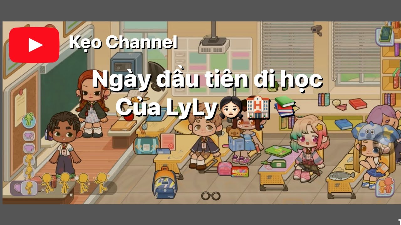 Ngày đầu tiên LyLy đi học 📚👧🏻 cô ấy đã chuẩn bị gì🏨🧐 trong GameWorld #gameplay #gameworld 