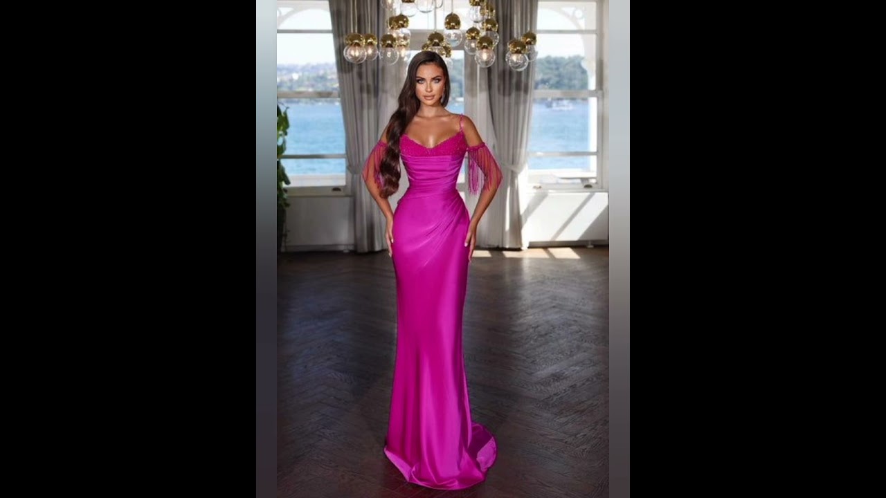 Ideas Vestidos Color Rosa Fuerte Diferentes Estilos!