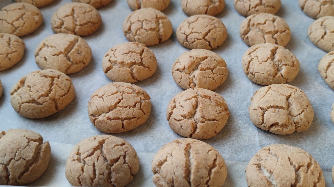 Me encantan estas galletas siempre la preparo en casa /ghriba de sésamo #viral #galletas #marruecos
