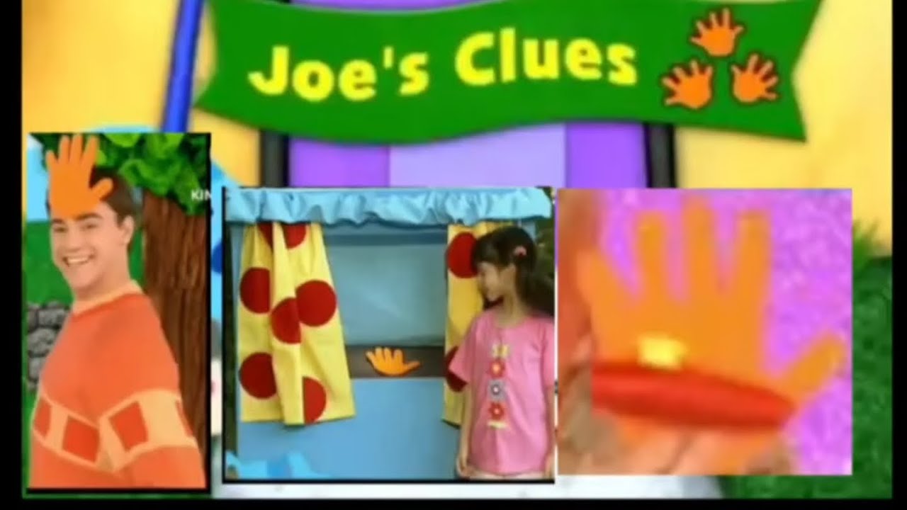 Blue's clues how to draw  3 clues from Joe's Clues remake 