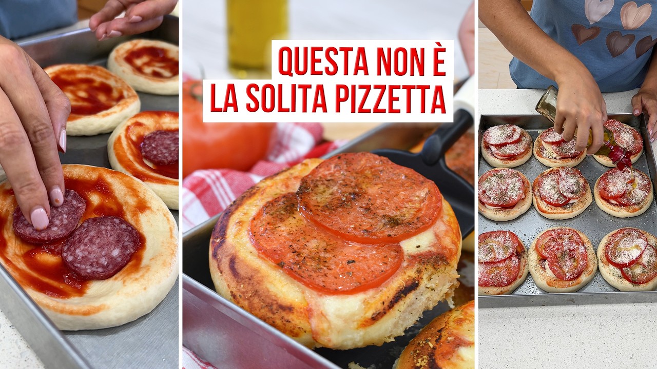 Pizzette rustiche: ricetta pizzette soffici con il salame