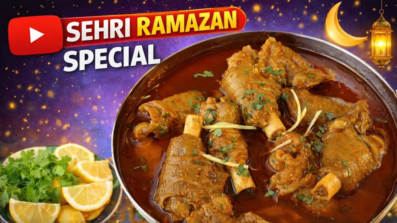 Sehri Ramazan Special | Paya Ke Salan Recipe | Healthy & Filling Sehri Ideas
