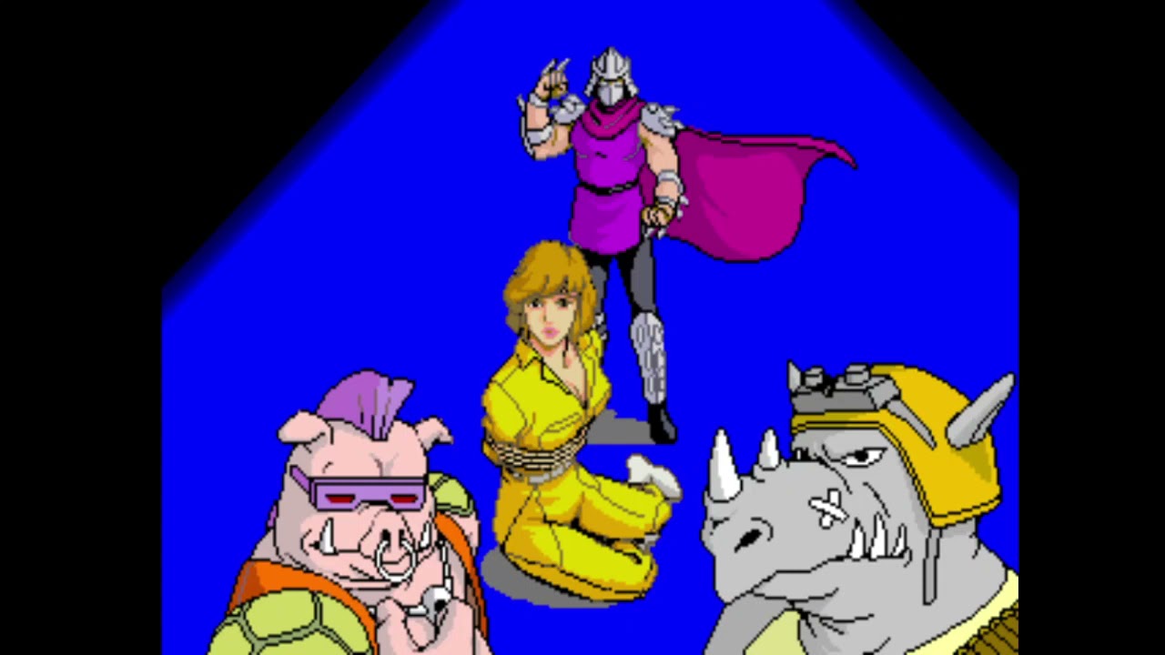 Arcade (MAME) Teenage Mutant Ninja Turtles (World 4 Players)
