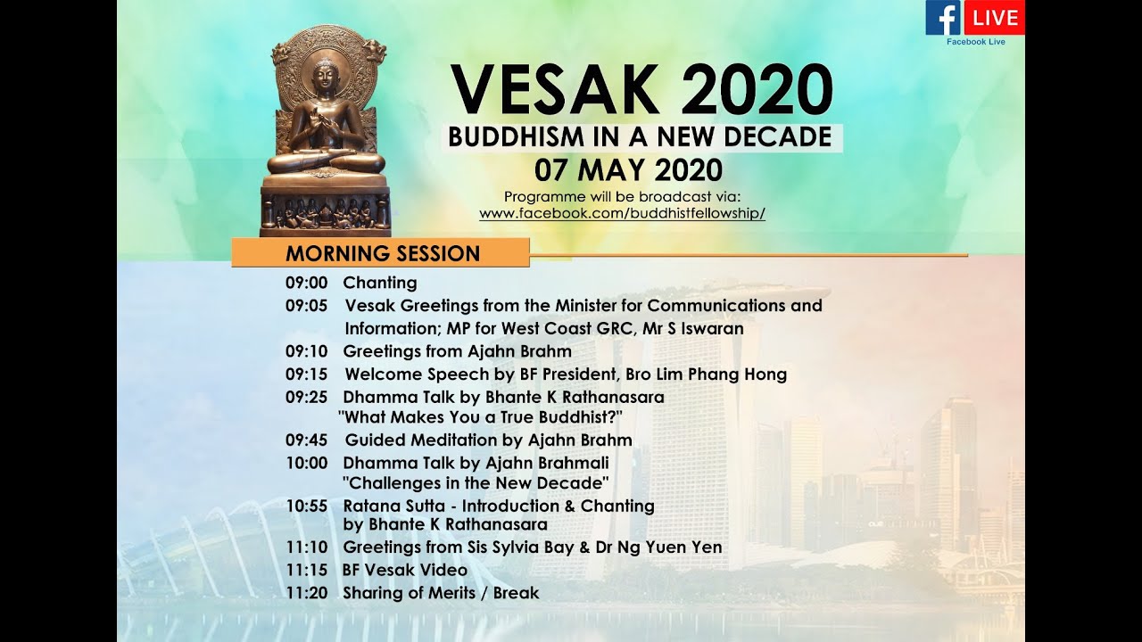 Vesak 2020 - Buddhism In A New Decade