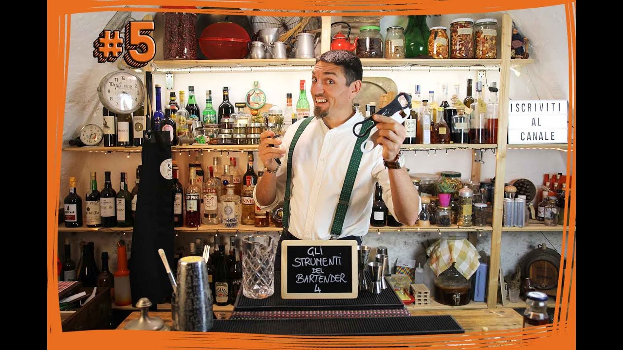 #5 ABC del Bartender - Gli strumenti del Bartender PARTE 4: Jigger, Mixing glass e apribottiglia