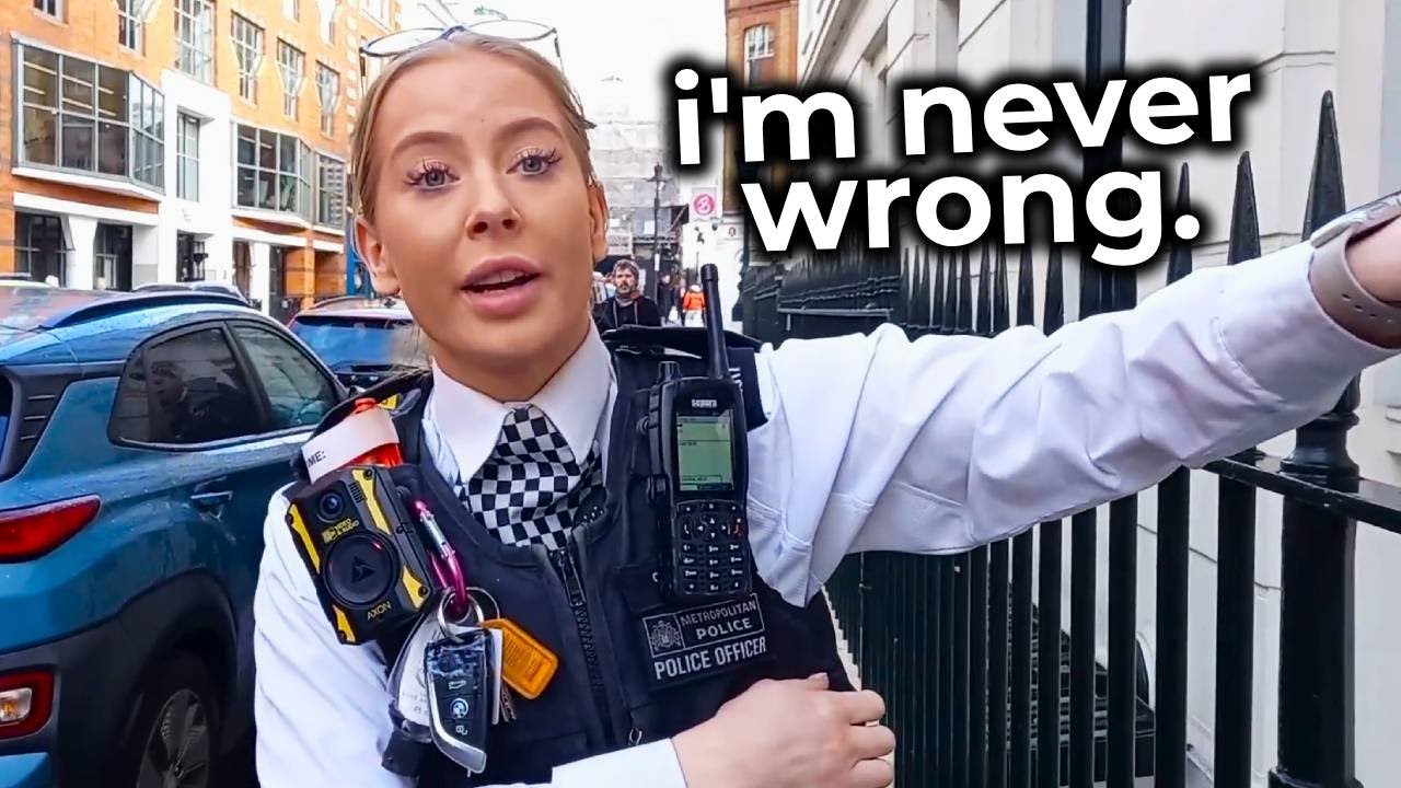 When Overconfident UK Cops Get Schooled On Camera