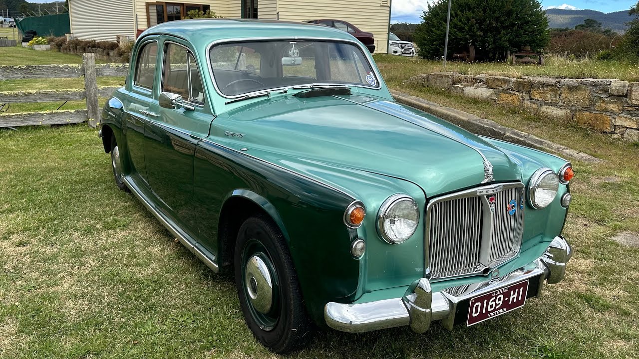 1961 Rover P4 test drive