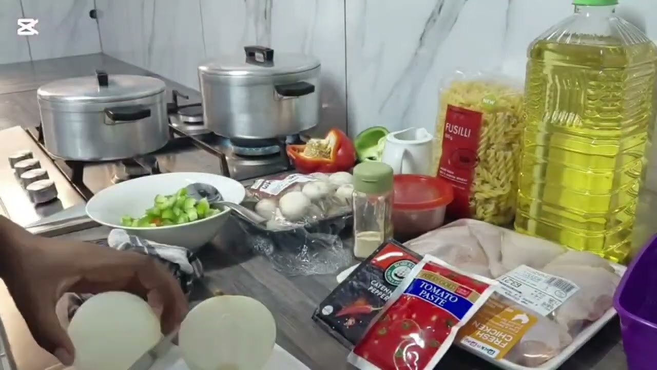 Welcome back friends! Let's cook chicken pasta. Please don't forget to like and share