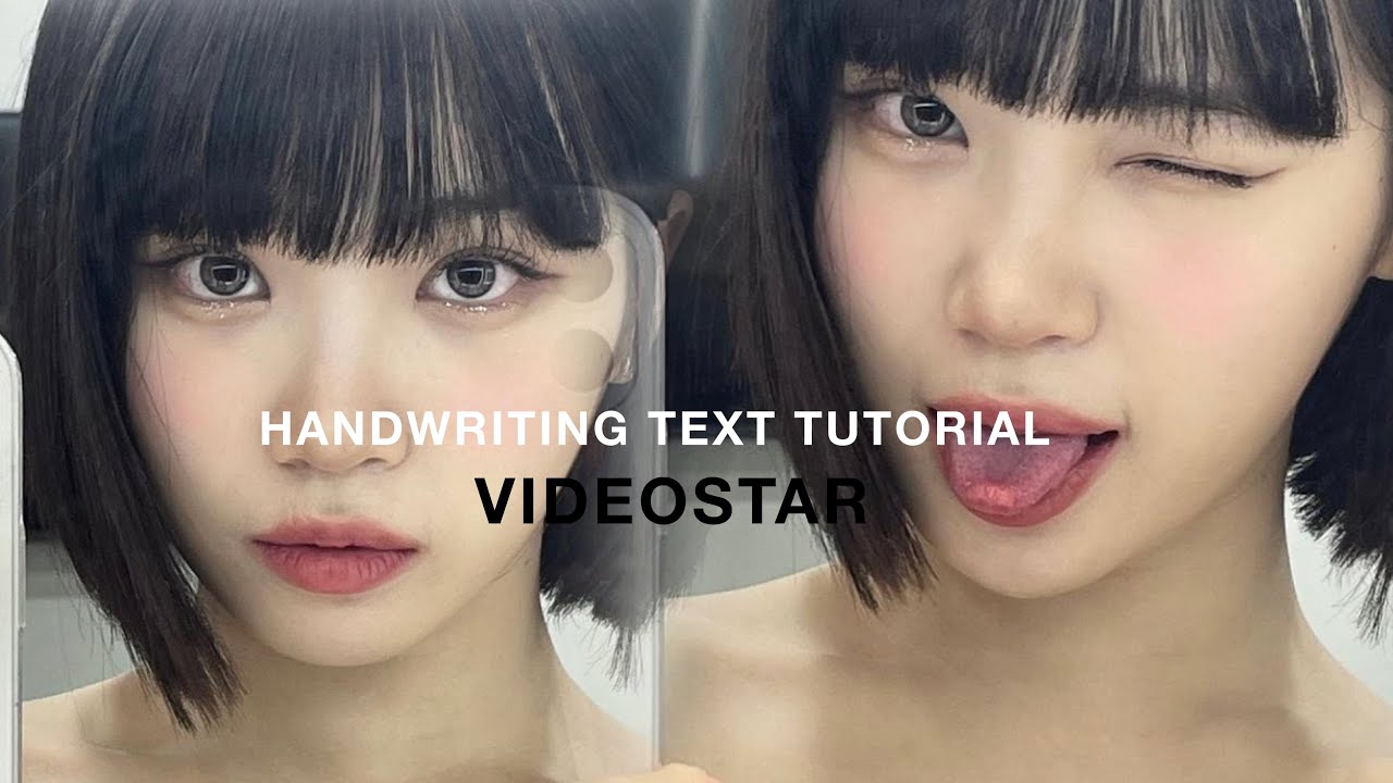 handwriting text tutorial | videostar