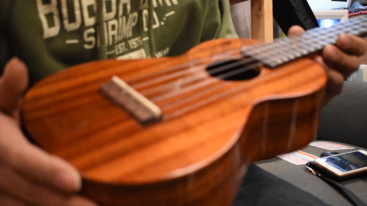 ★弾き比べ★Kamaka HF-2 2013年製＆Kamaka HF-2 1998年製 WhiteLabel KOA NECK@guitarshoptantan